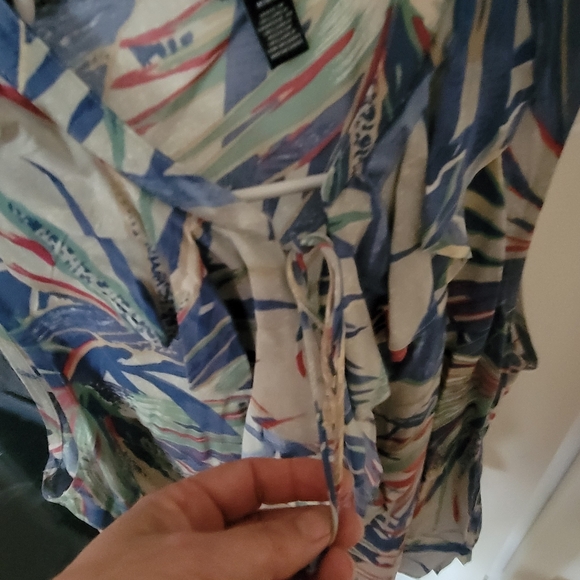 Chaps Ruffles Sleeveless Short. - Picture 4 of 4